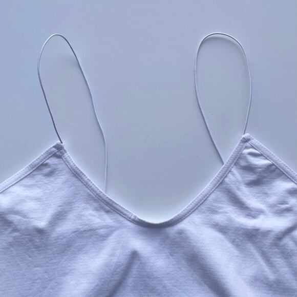 Free People Intimately Brami Skinny Strap Seamless White Size XS/Small - Picture 4 of 7